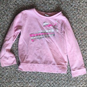 Puma Long Sleeve Sweatshirt, Size 6